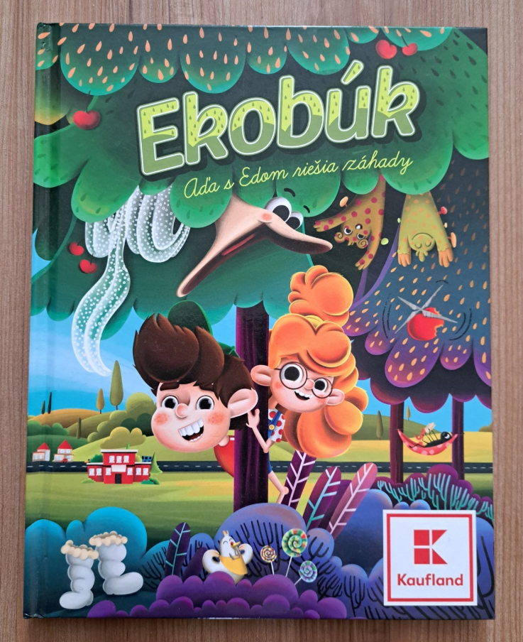 EKOBÚK ilustrovaná nálepková knižka