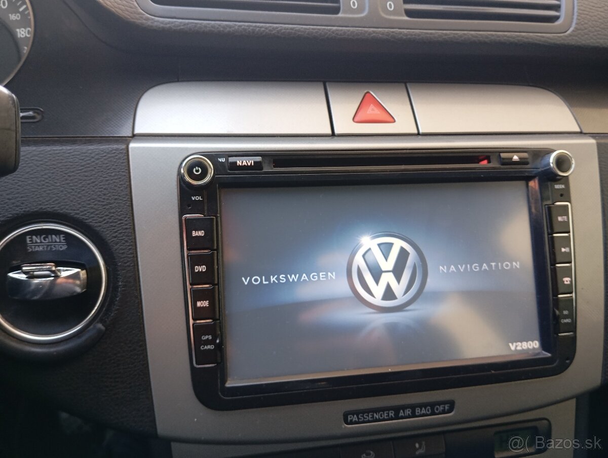8 palcové Dotykové autorádio VW Škoda Seat v SK