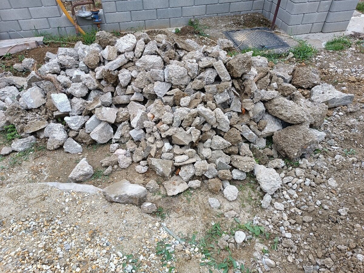 Stavebný odpad, betón