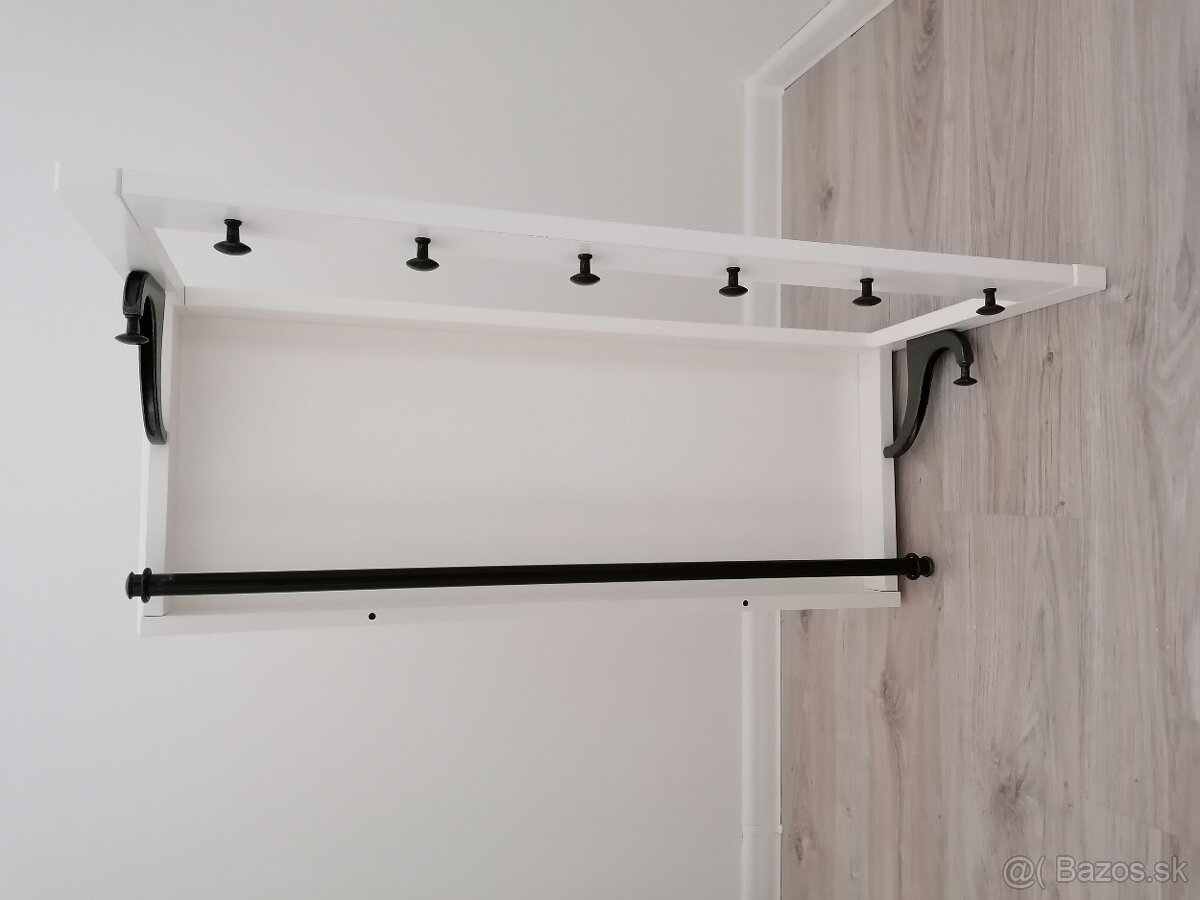 Vešiak Ikea Hemnes biely