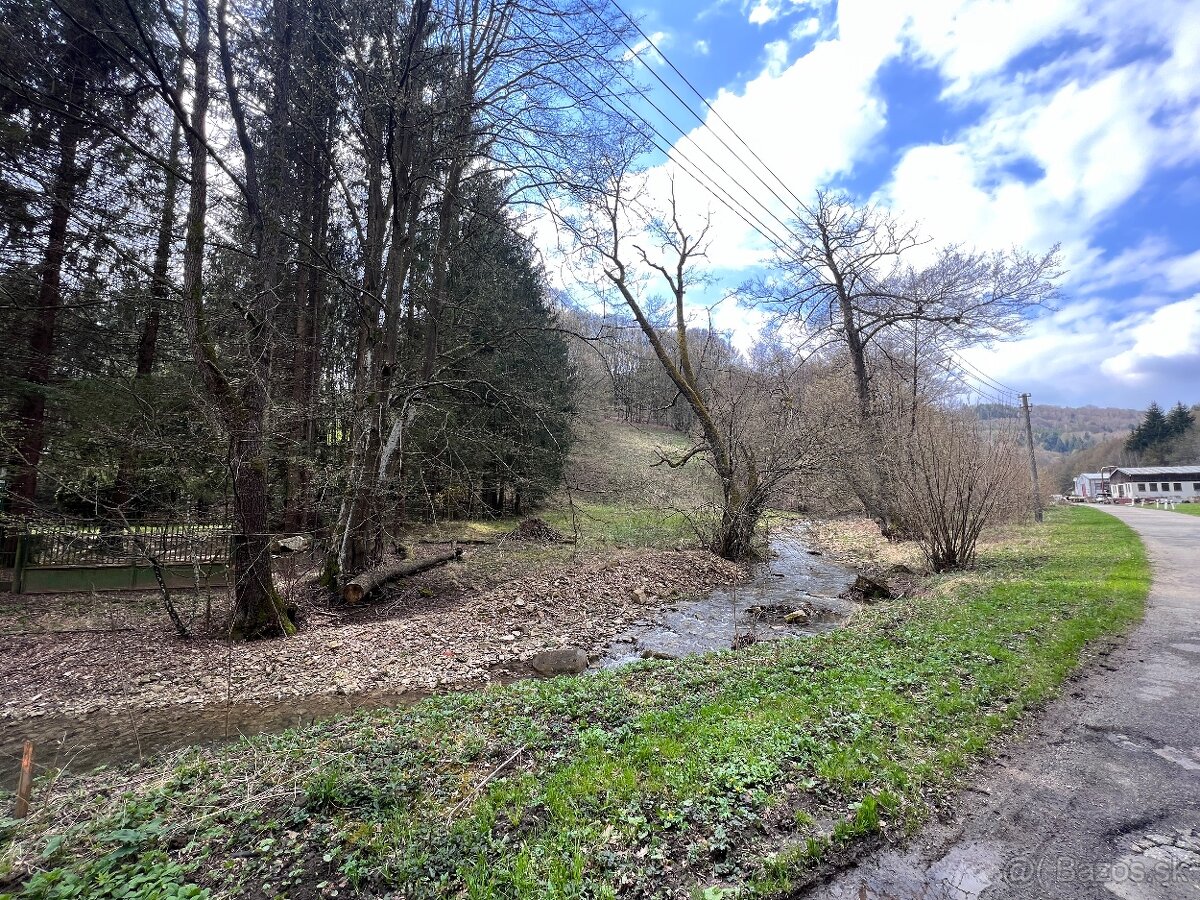 Na predaj krásny lesný pozemok Drietoma-Liešna, 6549m2