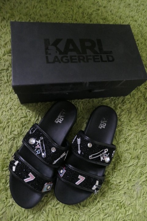 KARL LAGERFELD luxusne damske stylove, trendy, slapky v.38