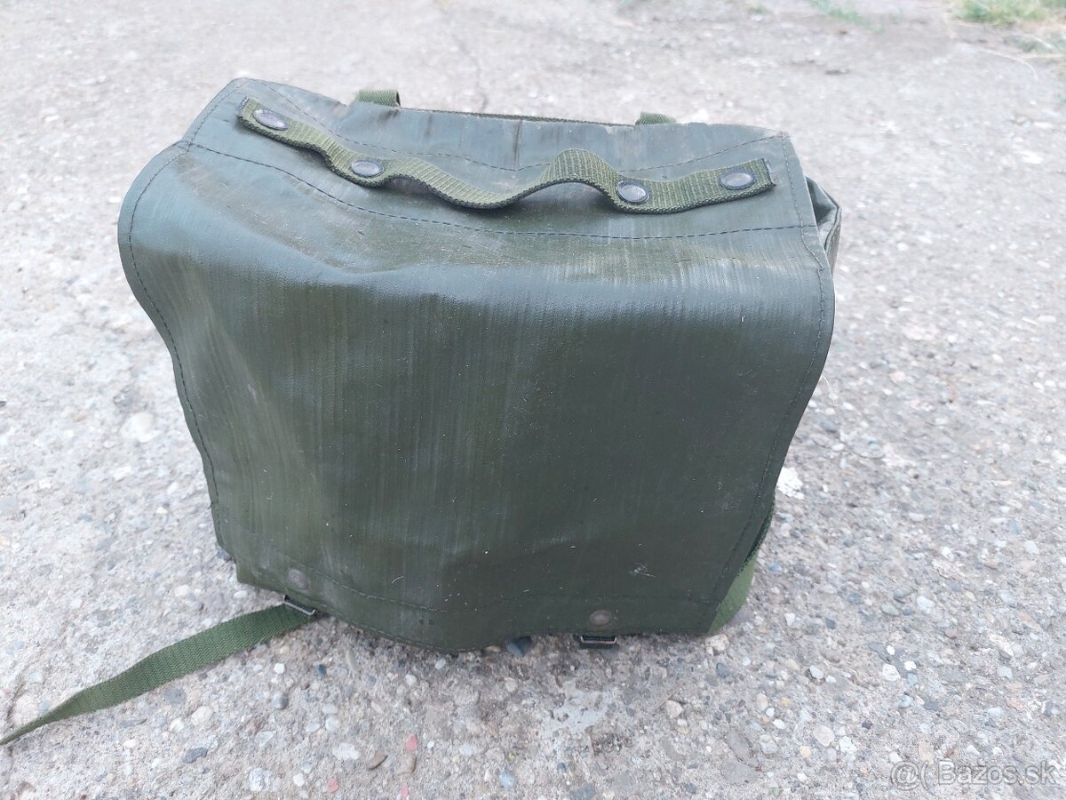 Taška na rameno armádní ČSĽA vz.85 malá polní s popruhem