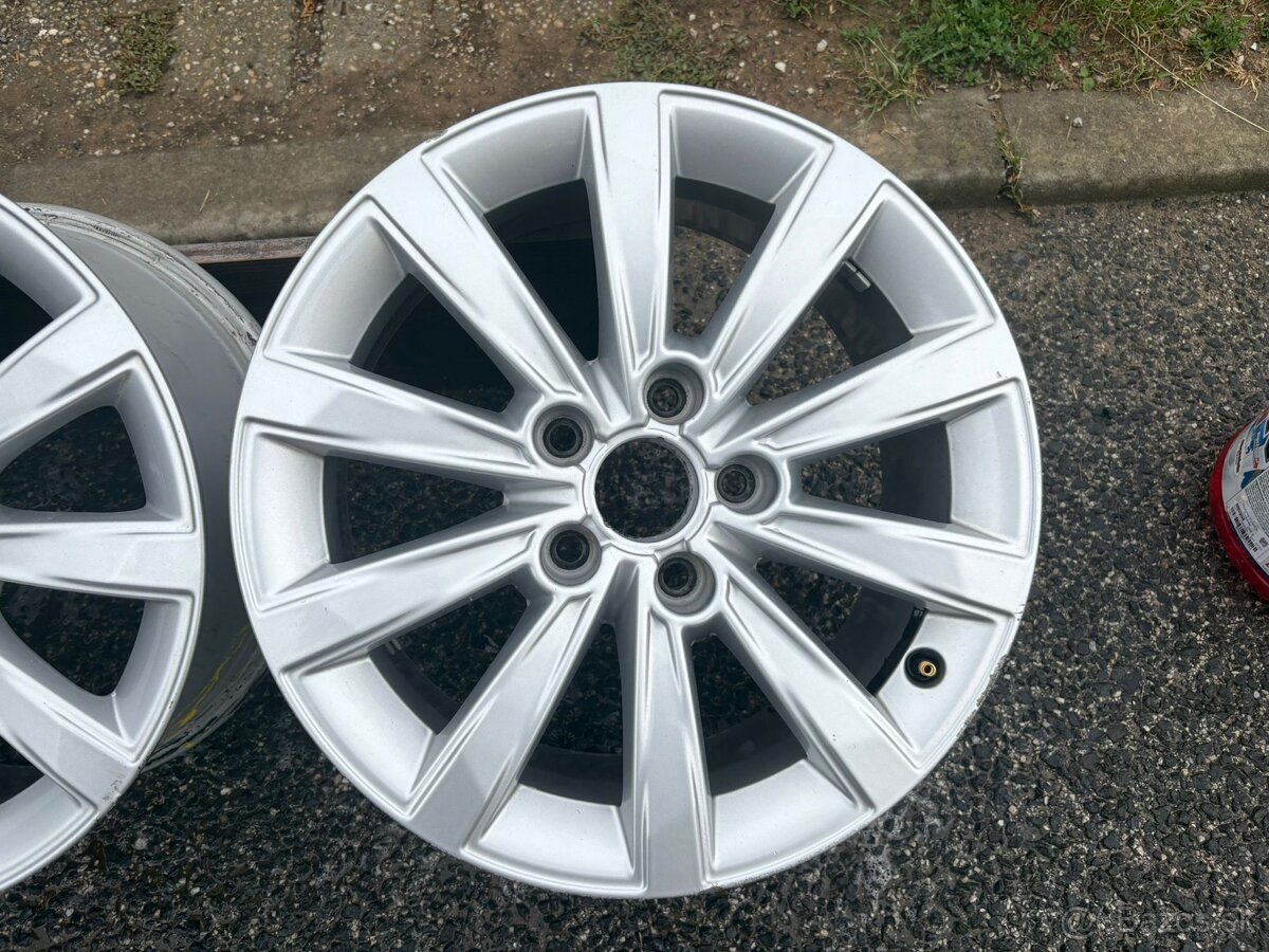 Predám 2ks ALU elektróny zn.AUDI R16