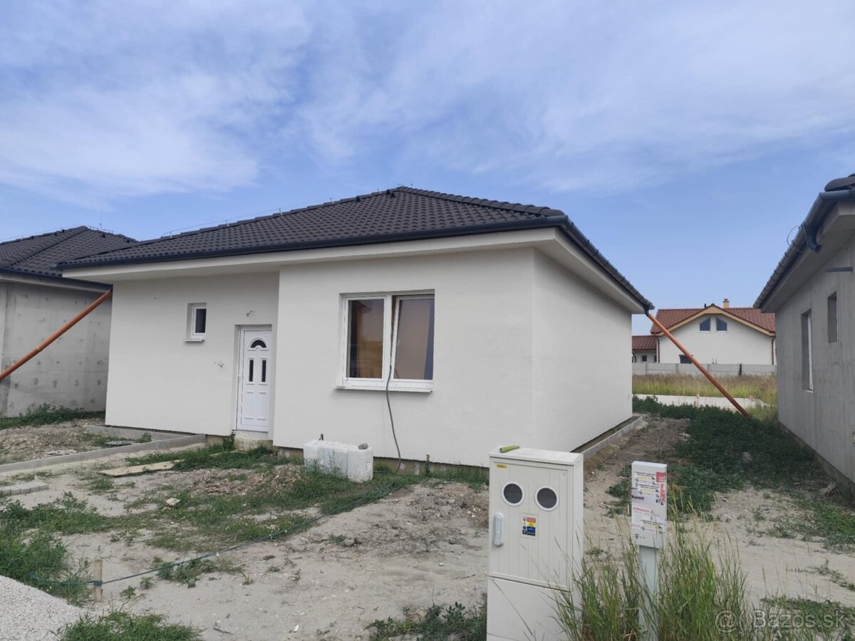 NOVOSTAVBA samostatný RD v Lehniciach- posledný voľný