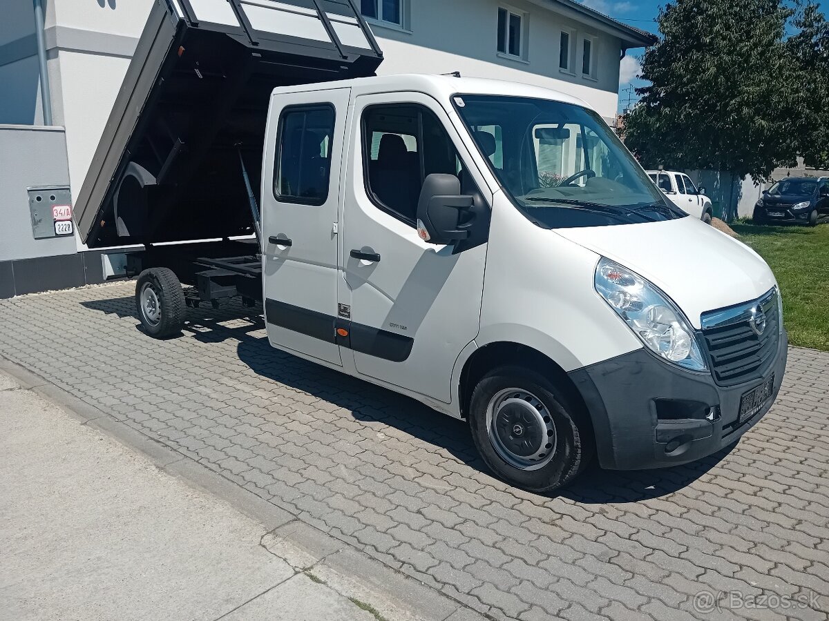 Opel Movano 2,3 D 7 miest vyklápač - sklápač