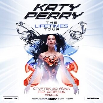 Katy Perry v Prahe 30.10.2025