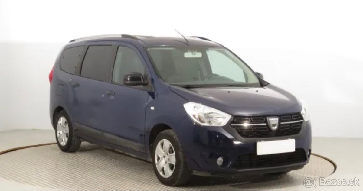 Prenajmem auto – Dacia Lodgy 1.6 benzín + LPG (2019)
