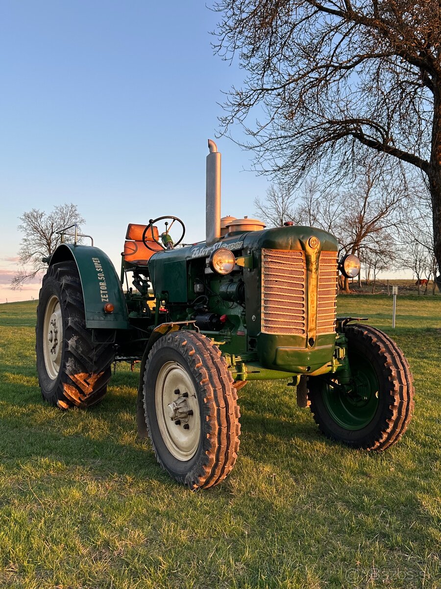 Zetor Super 50 ZKL vo výbornom stave, vrátane dokladov.