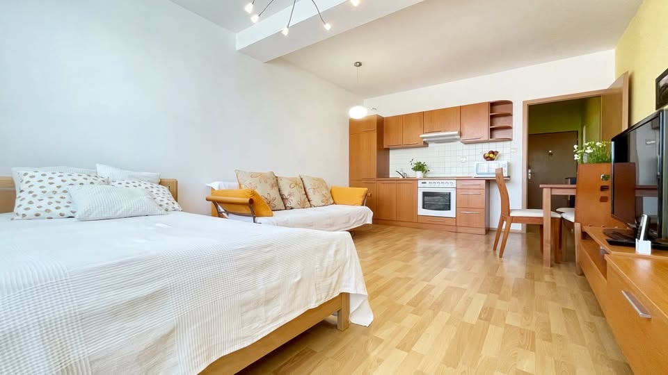 1i Byt  vo Vajnoroch 36m2 s Garážovým státím, Pivnicou a