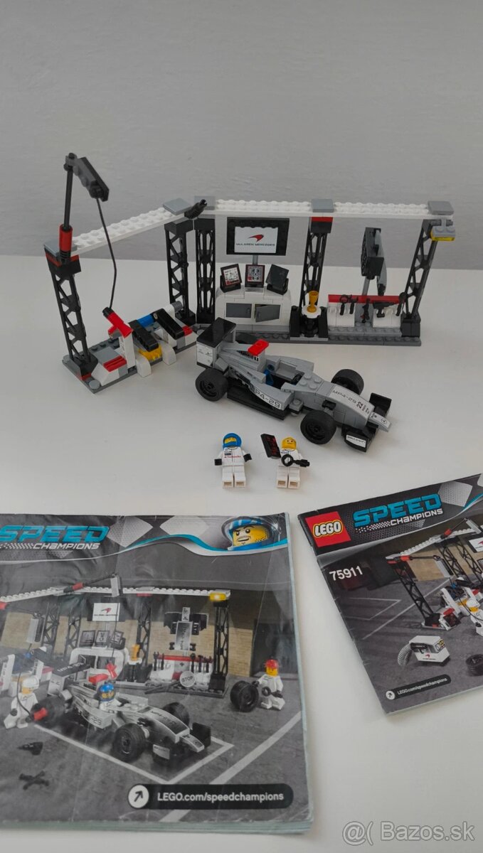 Lego Speed Champions 75911 Garáž Mclaren