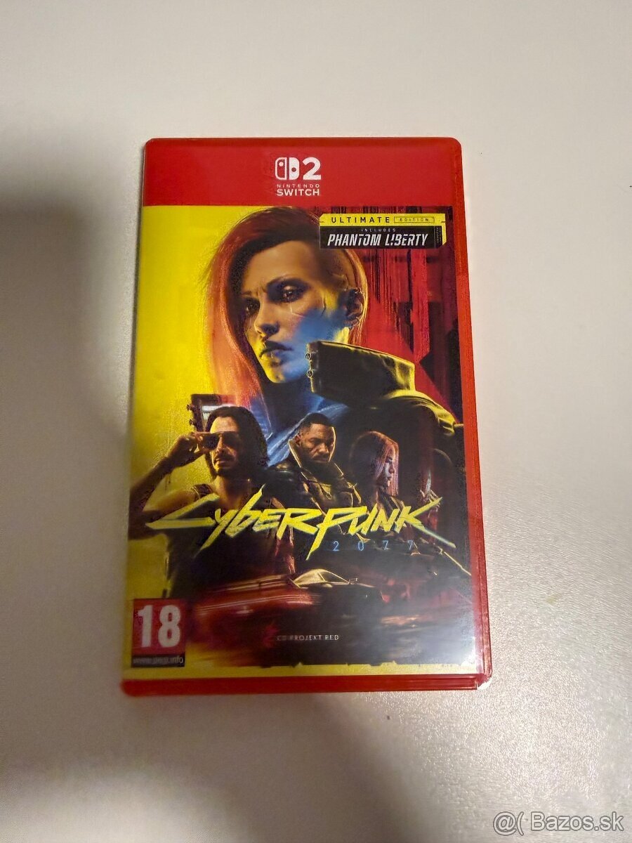predám Cyberpunk 2077 CZ (Ultimate Switch 2 Edition) kod nep