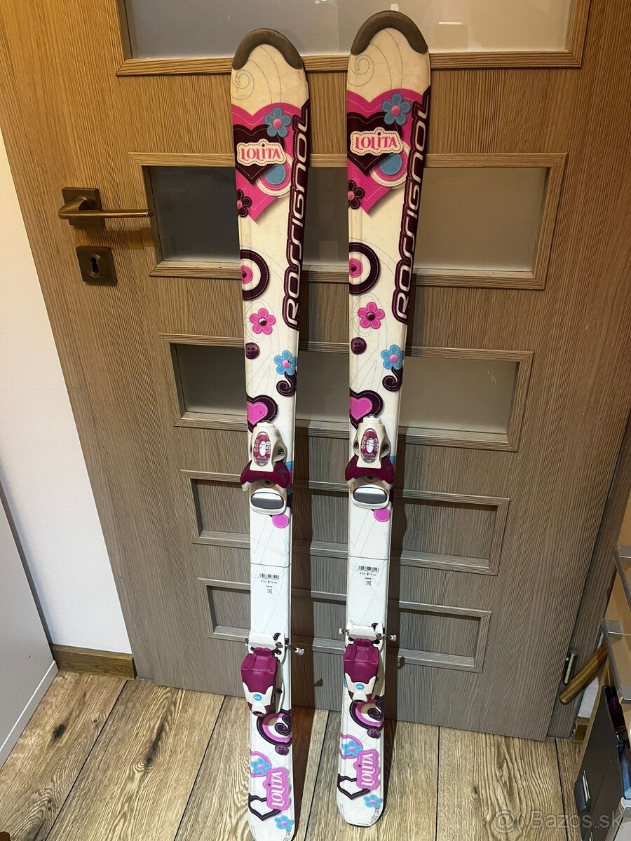 Dievčenske lyže 130cm