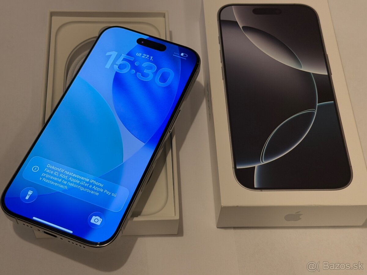 Apple Iphone 16 Pro 256gb - Záruka, 99% bat