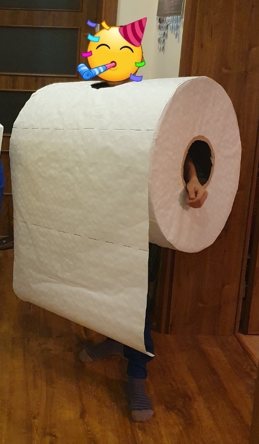 Karneval - maska - doma vyrábaná