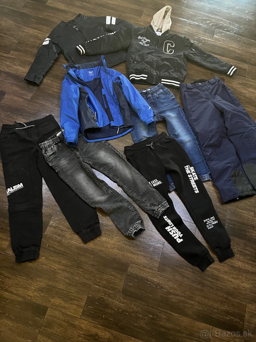 Chlapčenské oblečenie 134-140