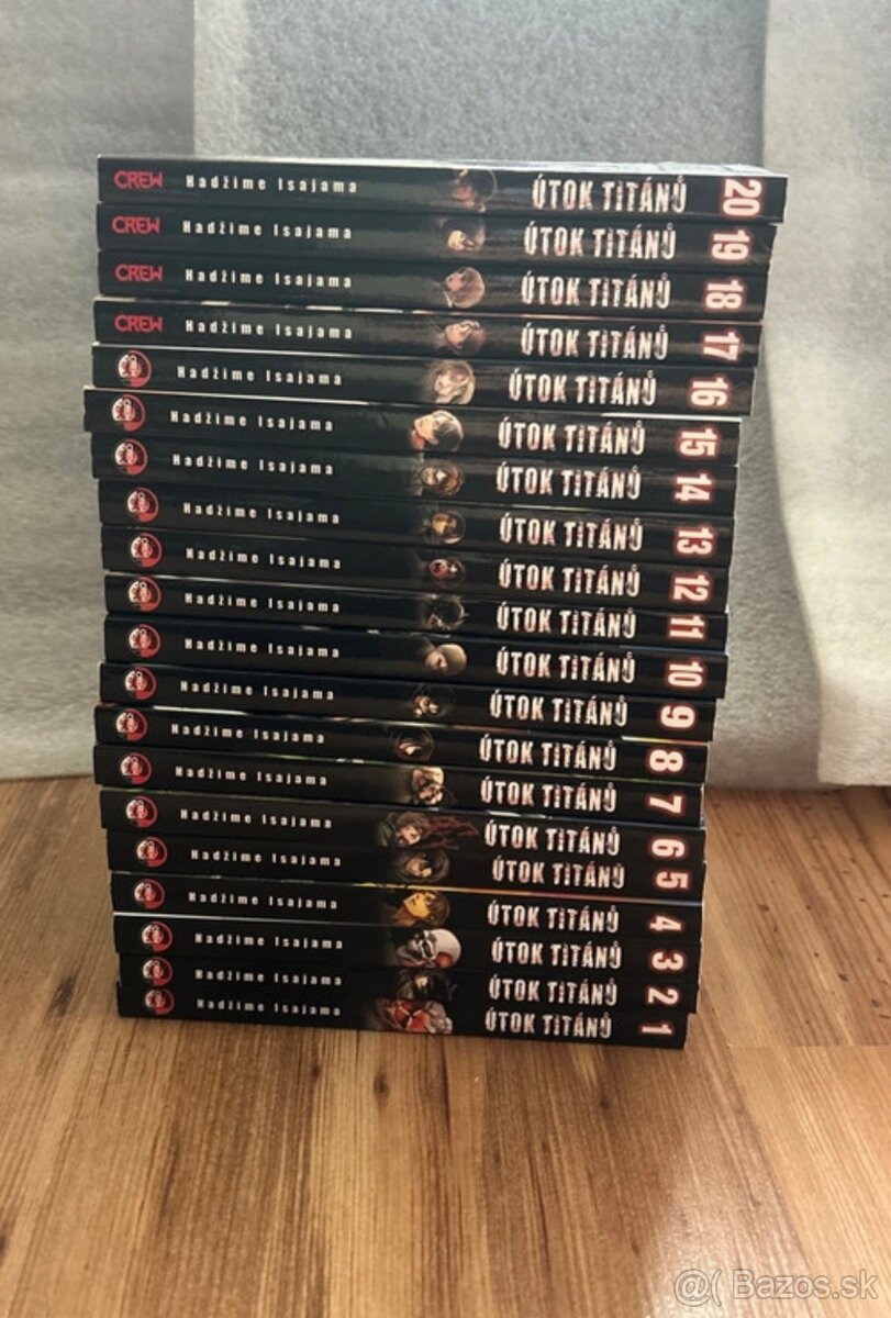 Útok titánu - attack on titan (cz) 1-20