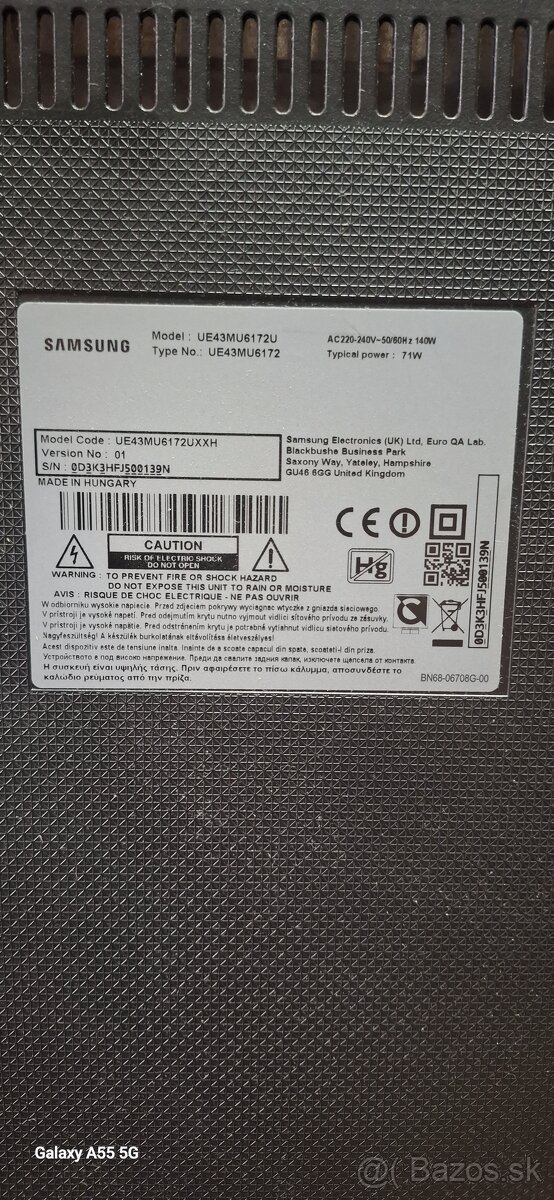 Samsung UE43MU6172U