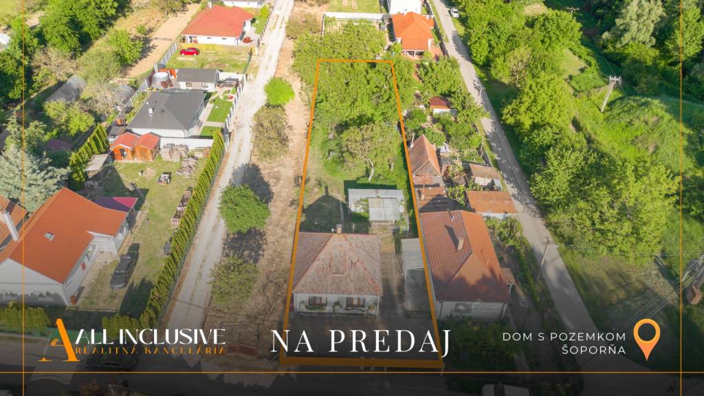 ALL INCLUSIVE | NA PREDAJ 3-IZBOVÝ ROD. DOM NA 1200 M2 POZEM