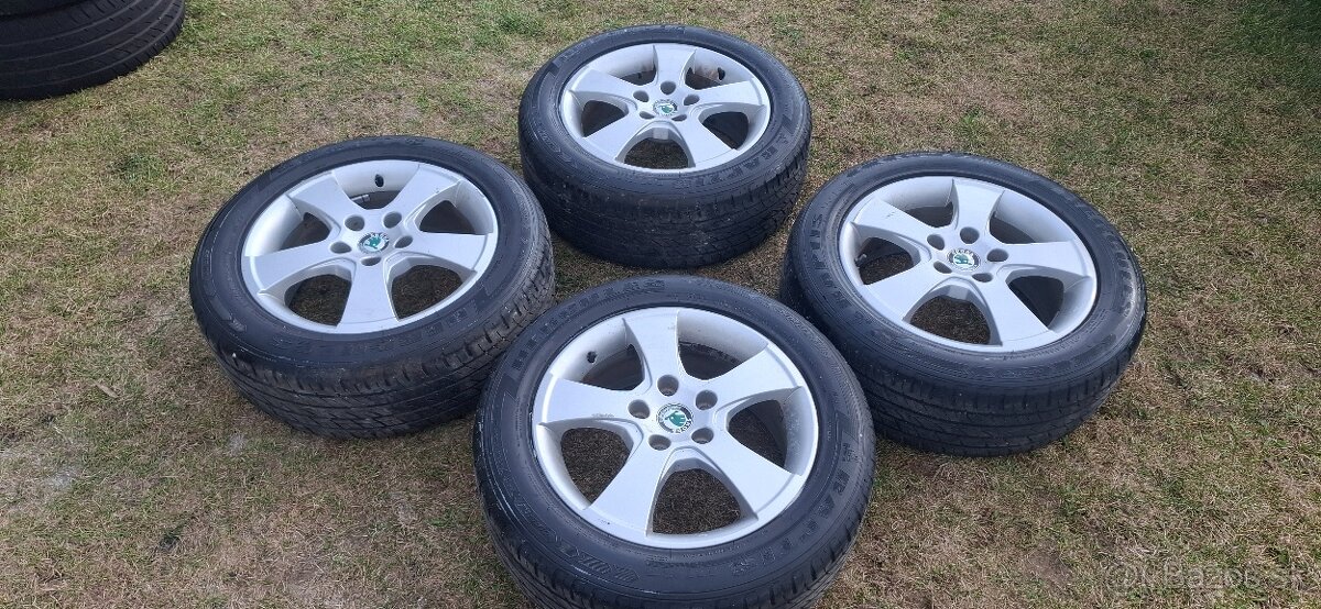 Letna sada skoda 5x112 205/55 r16