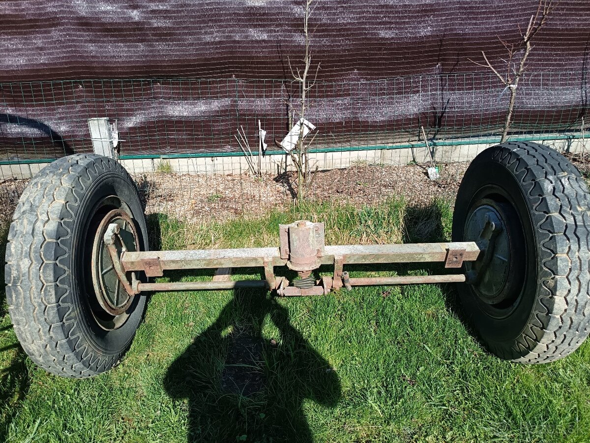 Náprava na vlečku