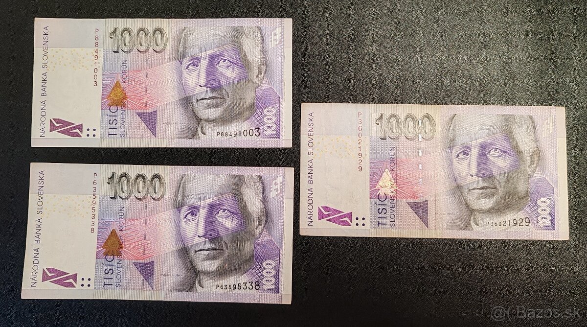 1000 sk, koruna, cena za kus 55€
