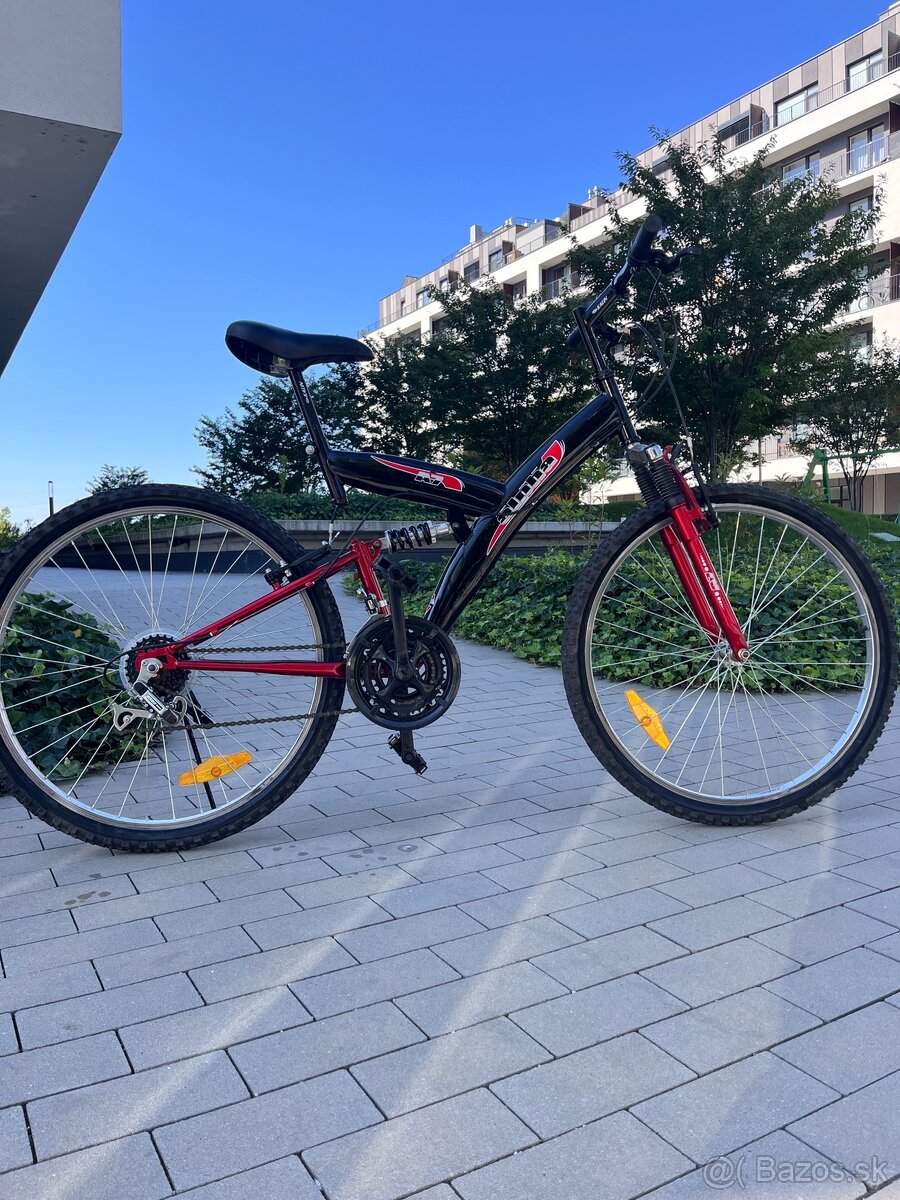 Celoodpruzeny horsky bicykel Alpha