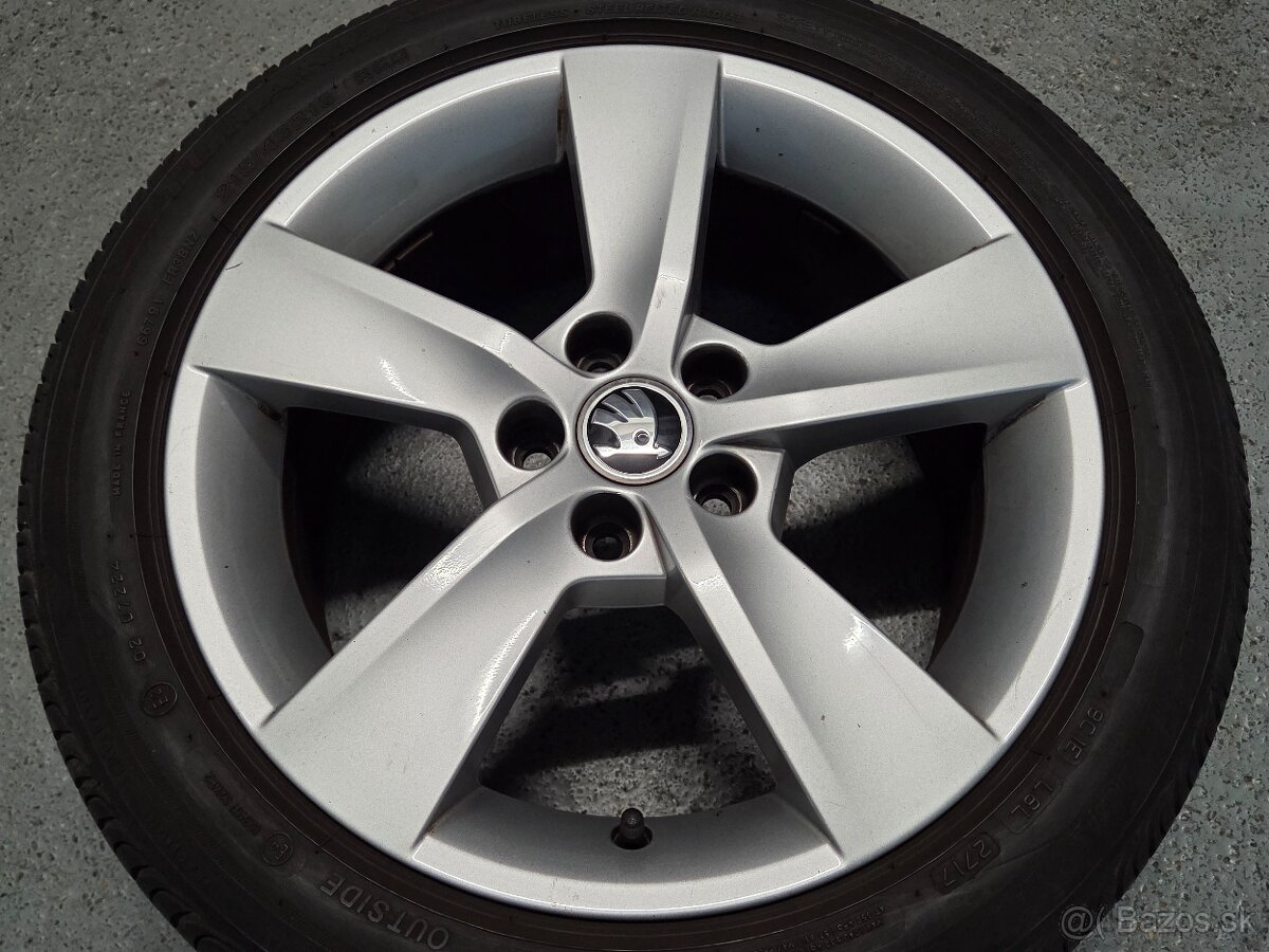 16" ŠKODA (5x100) + Brdgestone