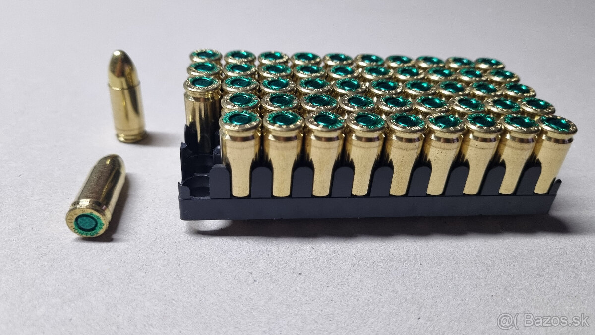 Predám náboje luger 9x19 mm NONTOX