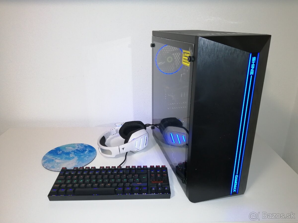 PC zostava s 8jadrom Ryzen 7, 16GB a AMD RX 5700XT 8GB