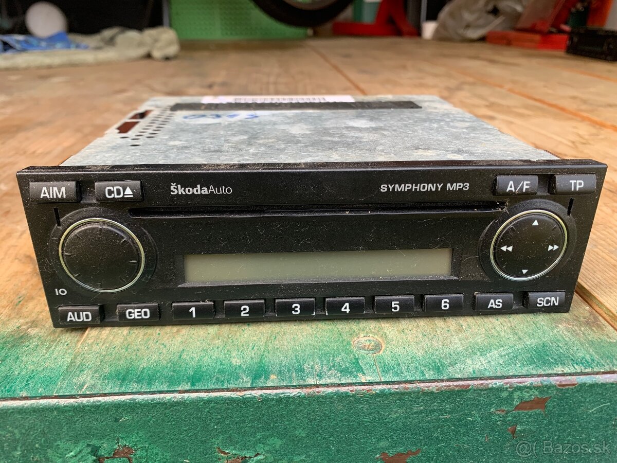 Škoda symphony MP3