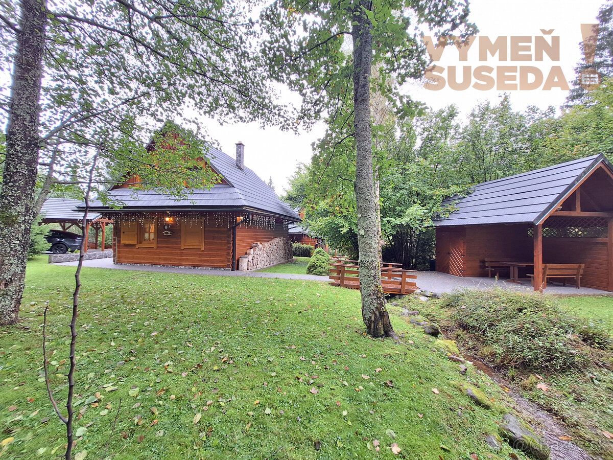 VYMEŇ SUSEDA - VÝNIMOČNÁ 4 IZB. CHATA - NOVOSTAVBA s úžasno