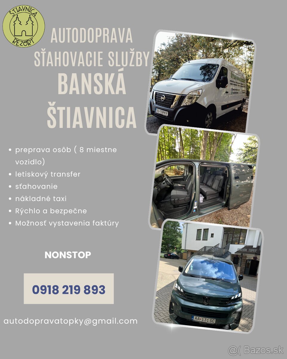 Autodoprava Banská Štiavnica