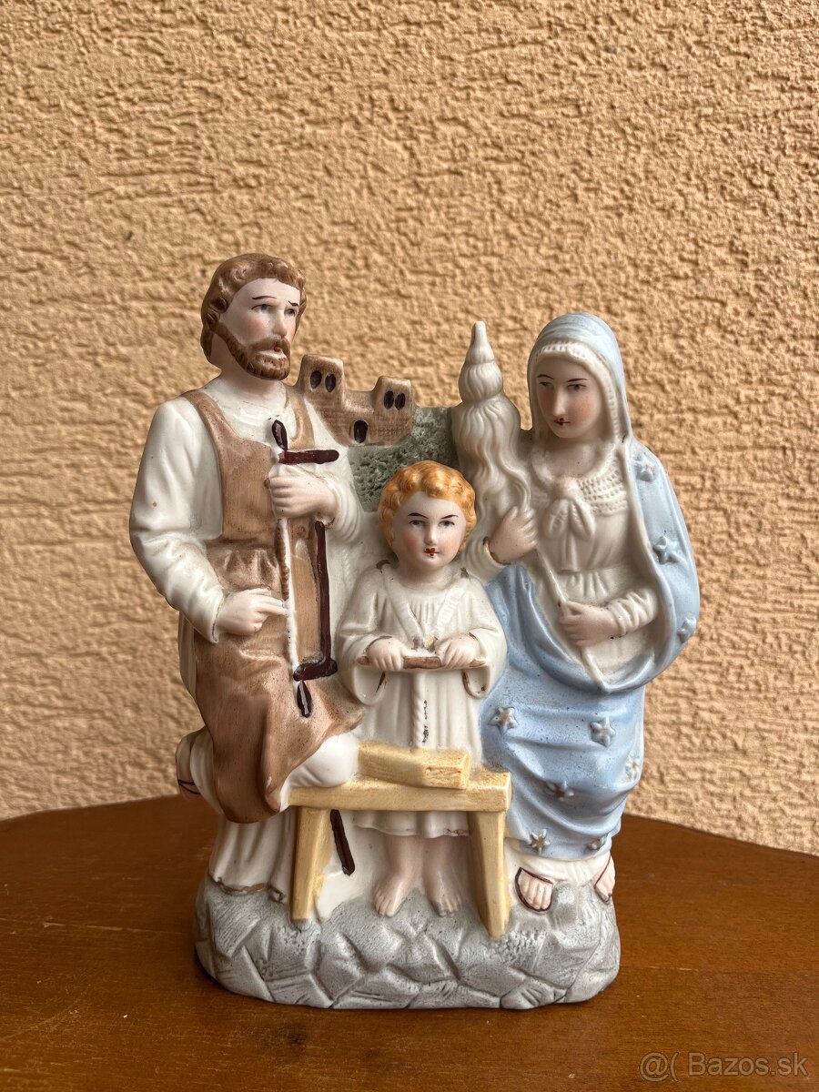 Porcelánová soška Žacler