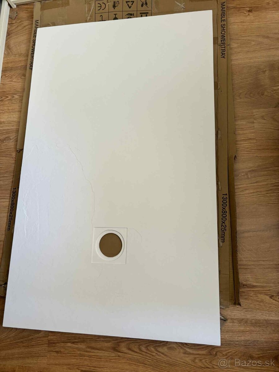 Mexen sprchová vanička 130x80cm ,sifón + krytka sifónu