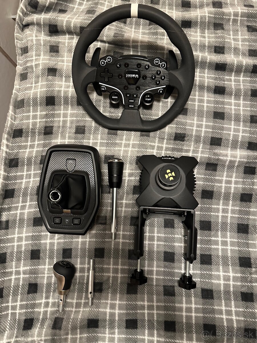 MOZA R3 bundle + Spojka+ Turtlebeach Velocity