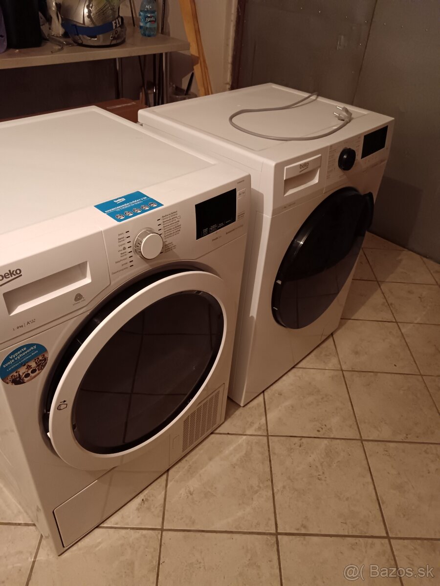 Práčka a sušička Beko