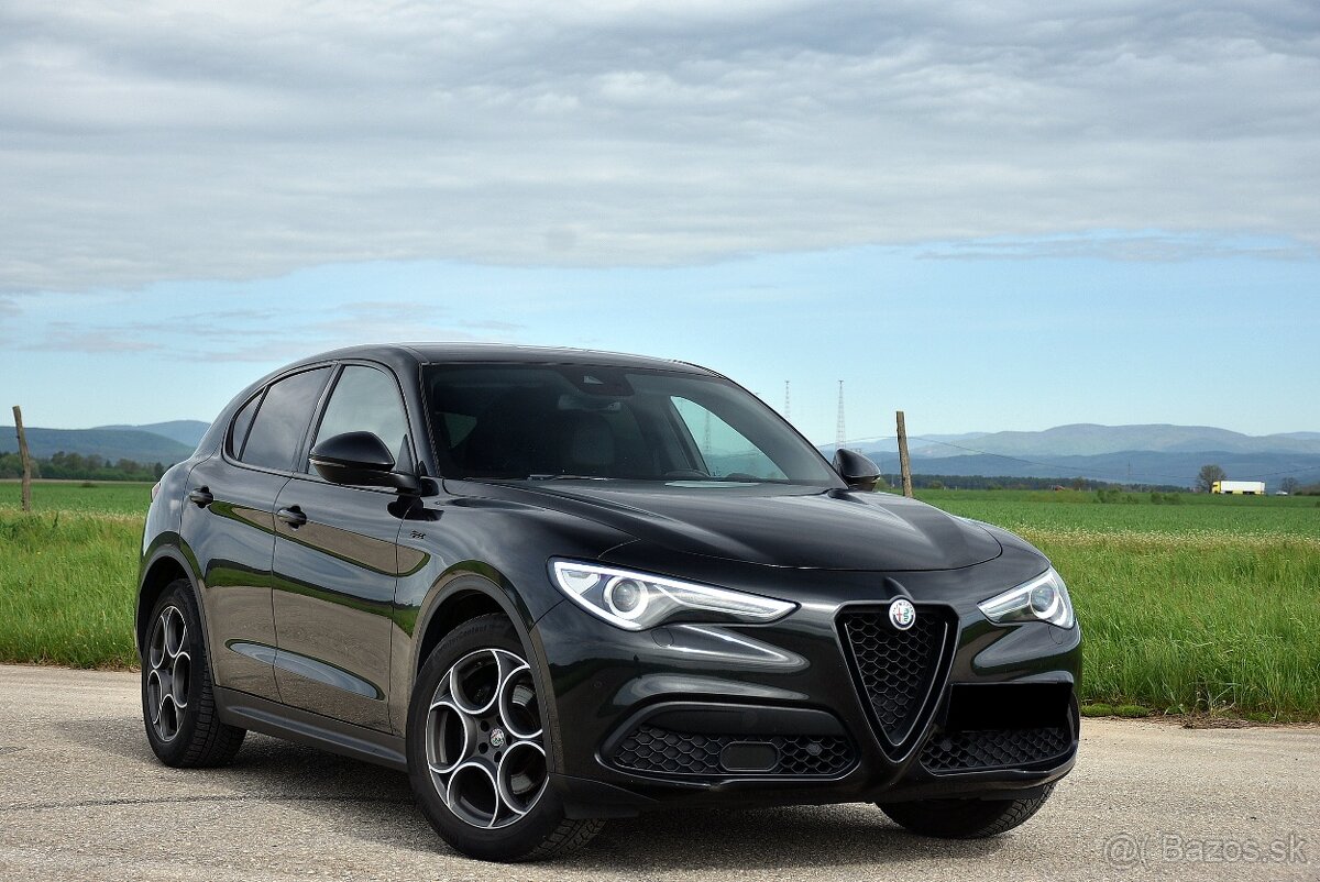 Alfa Romeo Stelvio 2.2 JTD SPORT 140 kW - KAMERA / MŔTVY UHO