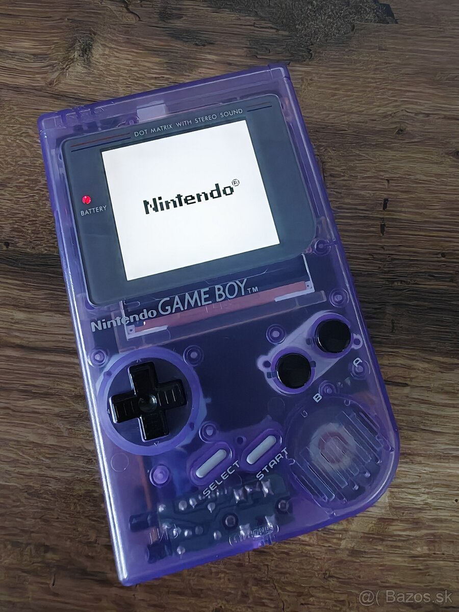 Predám originál GAME BOY s IPS displejom, komplet stav novéh
