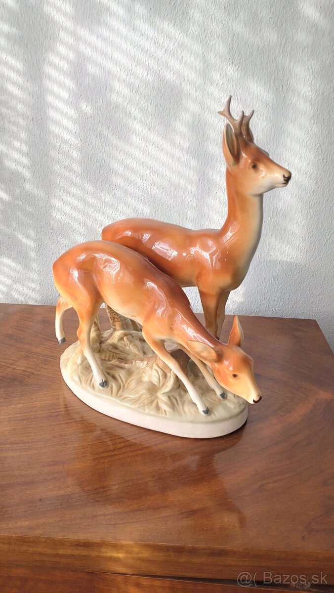 Srnec so srnou 34cm
