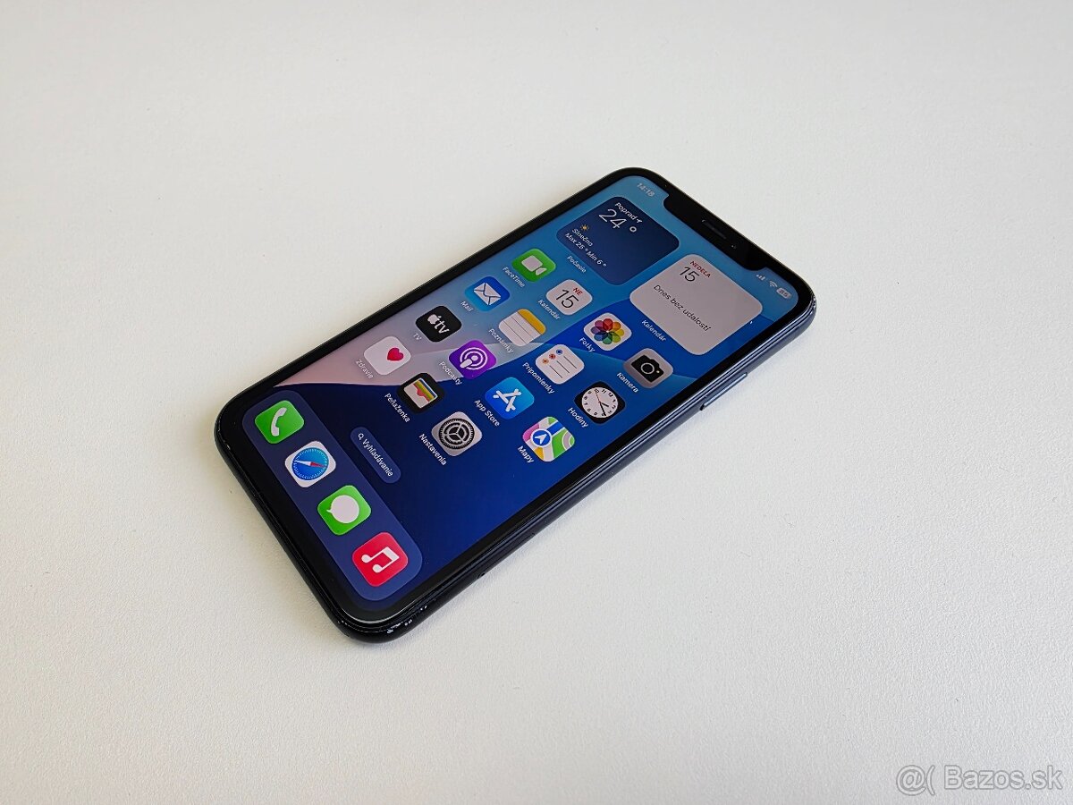 APPLE IPHONE XR 64GB BLACK,KAPACITA BATÉRIE 100%