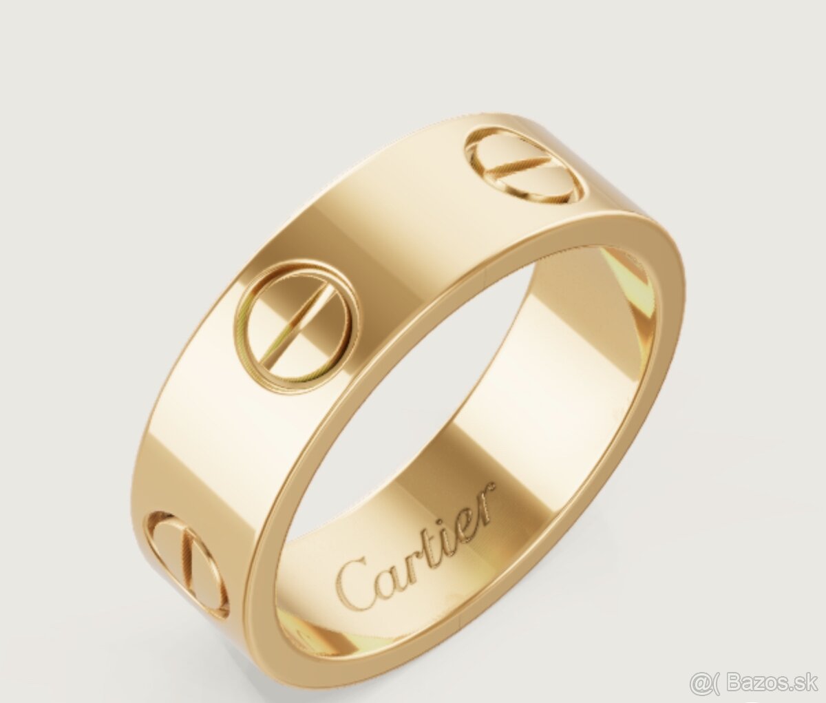 Predám prsteň Cartier Love Classic biele alebo žlté zlato