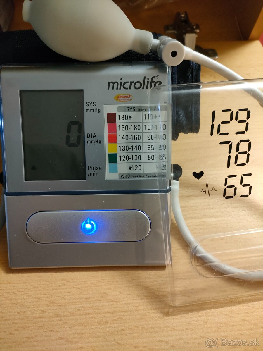 Digitálny tlakomer microlife+sanitas