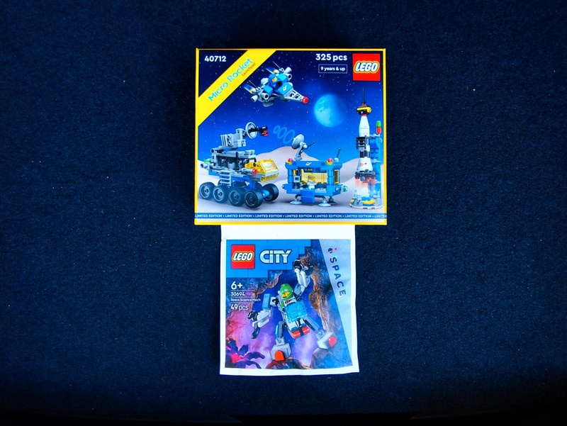 Lego Micro Rocket Launchpad 40712 + 30694 Nové