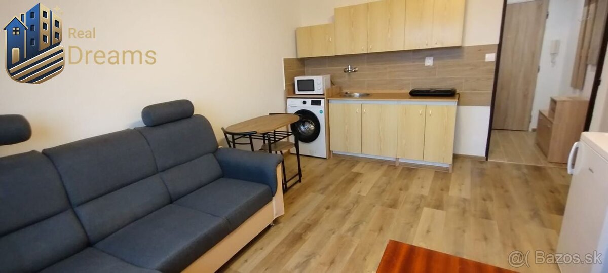 1-izbový byt na prenájom pri stanici – zariadený, po rekonšt