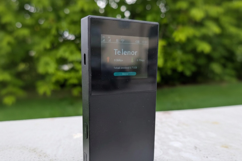 Vreckový 5G mobilný Wi-Fi hotspot Zyxel NR2301 na dovolenku