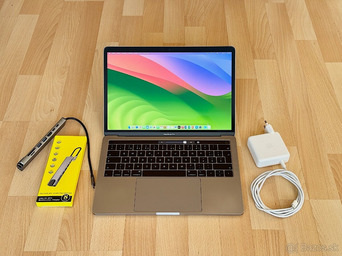 MacBook Pro 13" i5-1.4GHz,4j/16GB/128GB,Touchbar,batéria 6h