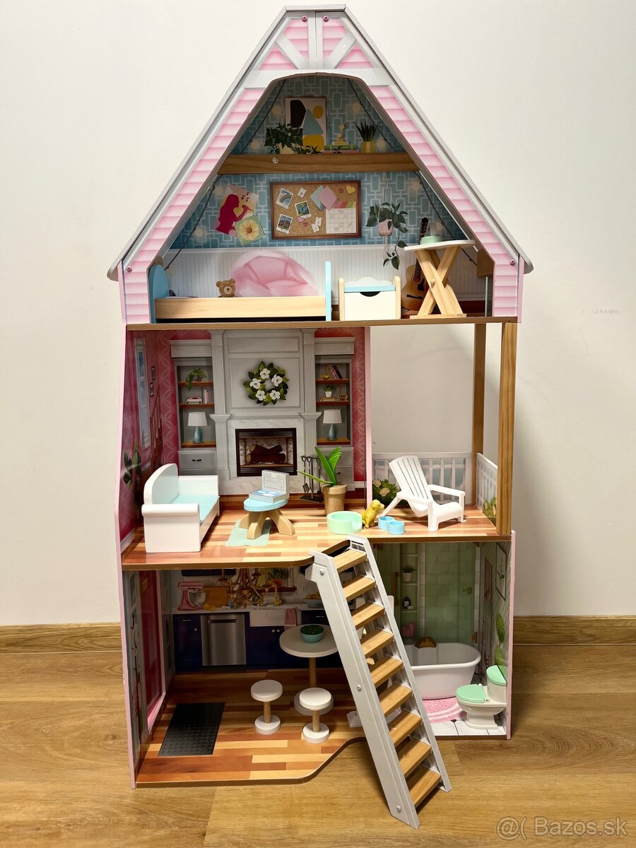 Predám drevený domček pre bábiky KidKraft