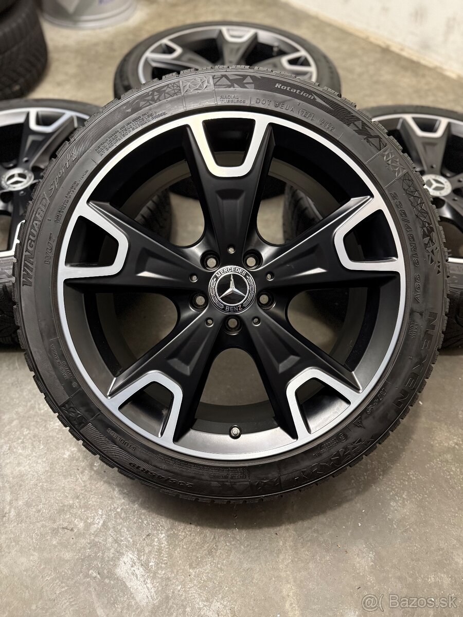 Zimná sada 5x112 R19 , 235/45/19 Mercedes Benz GLA X156