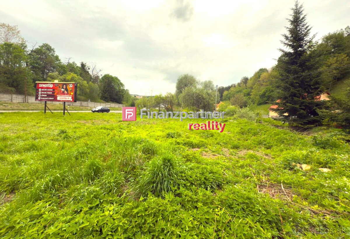 Stavebný pozemok v srdci mesta Banská Štiavnica